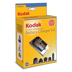 Click here to buy Kodak Li-Ion Universal Battery Charger Kit K7600-C - Battery charger - AC car by Kodak.