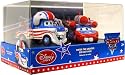 Disney / Pixar CARS TOON Exclusive 148 Scale Die Cast Car 2Pack Mater The Greater Includes Cannonball Mater & Rocket McQueen