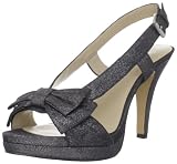 Nine West Women's Darlin Slingback Sandal,Black Leather,7 M US