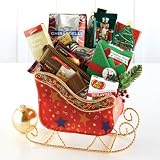 Rudolphs Christmas Sleigh Gift Basket Rudolphs Christmas Sleigh Gift Basket