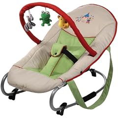 Hauck 633359 Babywippe Bungee Deluxe 11 Circus red