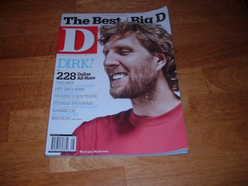 Dirk Nowitzki-Dallas Mavericks-D-Dallas/Fort Worth magazine, August 2011 issue.