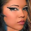 Villian Exotic Eyes Rhinestone Eye Paint Professional Make Up Artist Look