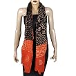 Women's Scarf Summer Accessories Cotton Tie and Dye 88 x 40 inches