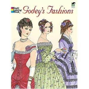Godey's Fashions Coloring Book (Dover Pictorial Archives)