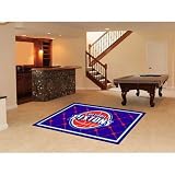 Detroit Pistons NBA 5x8 Rug (60x92")"