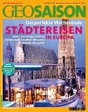 Produkt-Bild: GEO Saison 10/2008: St&auml;dtereisen in Europa