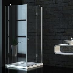 Moderne Glas Duschkabine / Duschabtrennung 90 x 90 cm
