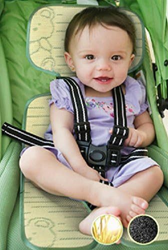 Baby Seat Pad / Liner for Stroller Pram - Flax and Bamboo Charcoal Car Seat Mat