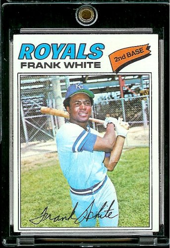 1977 Topps # 117 Frank White Kansas City Royals Baseball Card