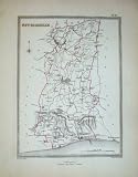 TOPOGRAPHICAL MAP ENGLAND NEW SHOREHAM WORTHING FINDEN