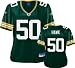 A.J. Hawk Reebok Green Premier Green Bay Packers Women's Jersey - XX-Large