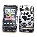 For HTC EVO 4G (Sprint) Snap-on Protector Hard Case Image Cover "Paw Prints" Design