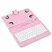 Masione Keyboard and Case for 7-Inch Tablets (7 Inch USB TO Micro USB Keyboard, Pink)