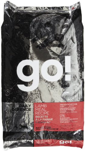 PETCUREAN 152057 Go Daily Defense Lamb Dry for Dogs, 25-Pound