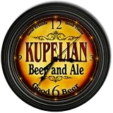 KUPELIAN 'S Beer and Ale Cascading Pub Wall Clock
