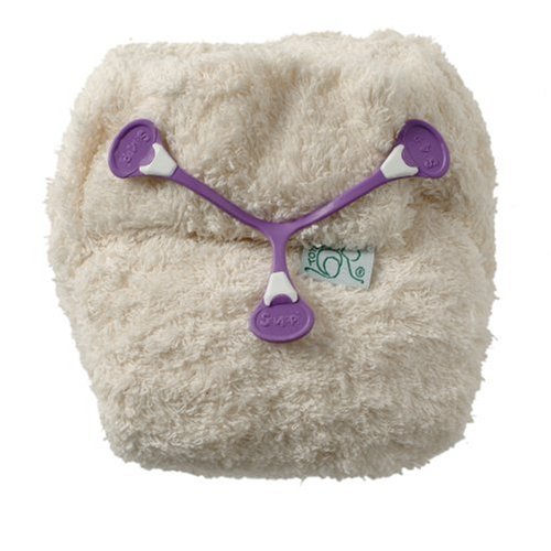 Childrens Toyshop  Toys : Tots Bots Nappy Starter Pack (Stage 1, Nippa Fastening, Organic Cotton Material, Natural Colour)