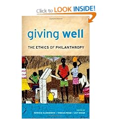 Giving Well: The Ethics of Philanthropy