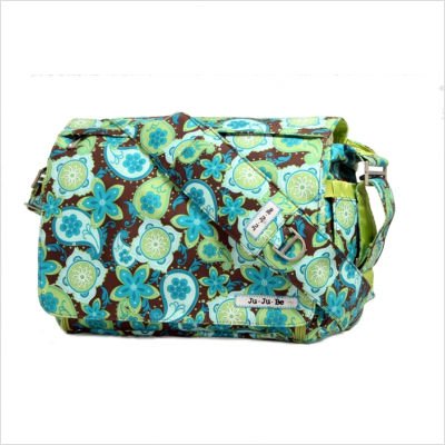 Be All Messenger Diaper Bag in Drip Drops