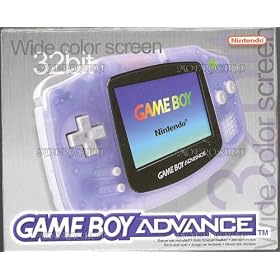 Game Boy Advance Console - Clear Blue