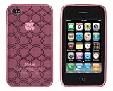 KingCase Transparent Circles Case - Pink