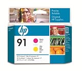 HP 91 Magenta and Yellow Printhead