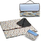 Sunshine outdoor picnic tote Blanket