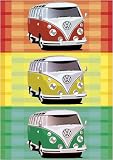 70er retro lounge Design Poster - Plakat - Kunstdruck - 50 x
