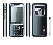 TeckNet A706 Bluetooth 2.6" Touch Screen PDA Mobile Phone With 2.0 MCamera, and MP3 / MP4 Player - Black