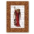 What Child is This ... with Angel - 5" x 7" Vellum Overlay Christmas Greeting Card