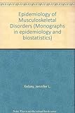 Epidemiology of musculoskeletal disorders