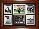 GRAND SLAM CHAMPIONS - SIGNED & FRAMED COLLECTION - JACK NICKLAUS, GENE SARAZEN, BEN HOGAN, GARY PLAYER, AND TIGER WOODS