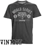 Banner '47 Philadelphia Phillies vs. New York Yankees Charcoal 2009 World Series Bound Dueling Vintage T-shirt