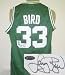 Larry Bird Autographed/Hand Signed Boston Celtics Green Reebok Basketball Jersey