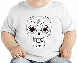 Day of the dead オーガニックベビーTシャツ 12 - 18 Months