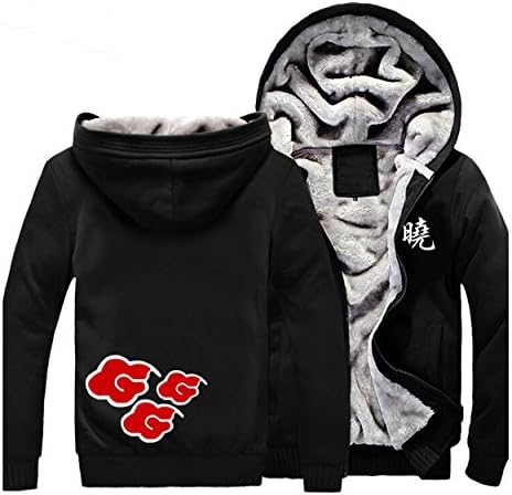 Relaxcos Naruto Uchiha Sasuke Zip-up Hoodie