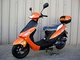 BRAND NEW 49CC GAS MOPED SCOOTER with Matching Trunk~BLUE~ (MPBD50QT-3-BLUE)