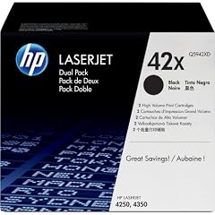 HP Q5942XD 42XD LaserJet Tonerkartusche schwarz Standardkapazit�t 2 x 20.000 Seiten 2er-Pack