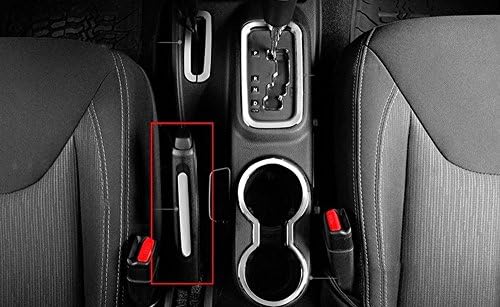 Silver parking brake handbrake Handle cover Emblem Trim 2011-2015 for Jeep Wrangler