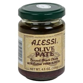 Alessi, Pate Olive Black, 4.5-Ounce (6 Pack) by Alessi