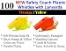 Bulk Lot
Bulk Lot of 100 NEW Safety Plastic Whistle with Lanyard Orange/Yellow