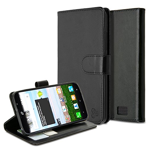 Huawei Raven LTE Case, Nagebee - Huawei Raven LTE H892L Design Dual-Use Flip PU Leather Fold Wallet Pouch Case Premium Leather Wallet Flip Case for Huawei Raven LTE H892L (Leather Wallet Black)