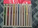 12 sizes Aluminum Crochet Hook Set in Pouch