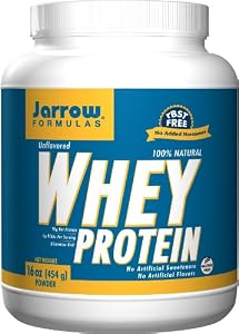 Jarrow Formulas Whey Protein, Unflavored, 1 Pound