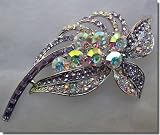 Lilac Leaves Pin Brooch B1A73