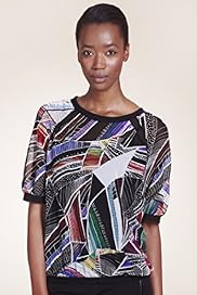 Limited Collection Abstract Print Blouse