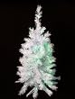 3' Pre-Lit White Artificial Christmas Tree - Green Lights