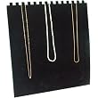 14 Slot Black Necklace Chain Jewelry Easel Display