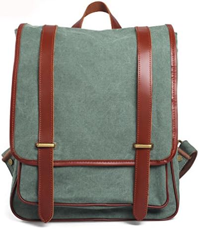 Aibag Canvas Travel Casual Laptop School College Backpack Rucksack for Women/Men