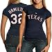 MLB Majestic Texas Rangers #32 Josh Hamilton Ladies Navy Blue Player ...